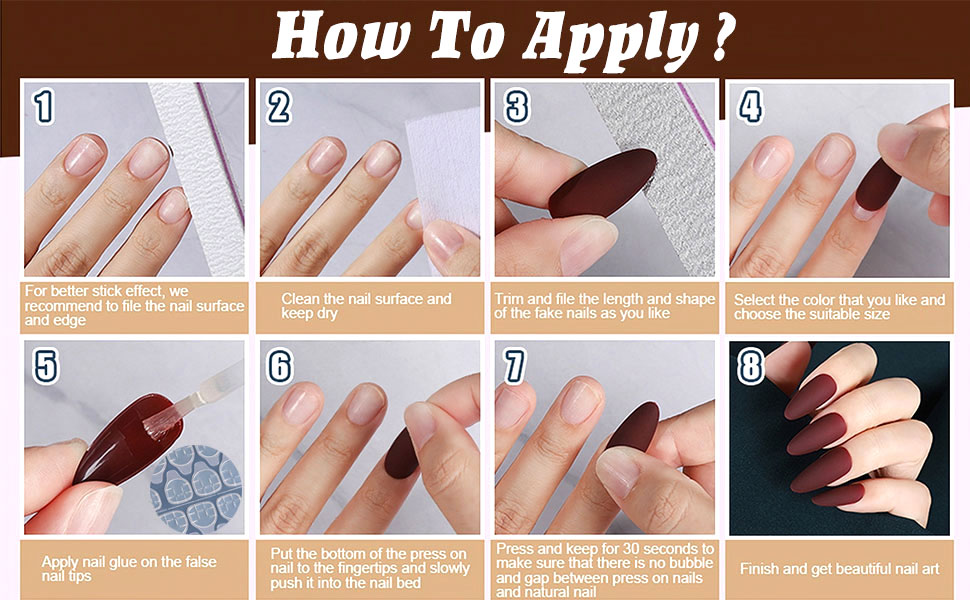 Valentines Day Press On Nails