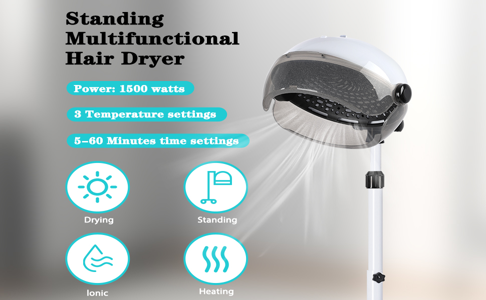 Hair Dryer Usage Example