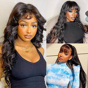 straight human hair wigs