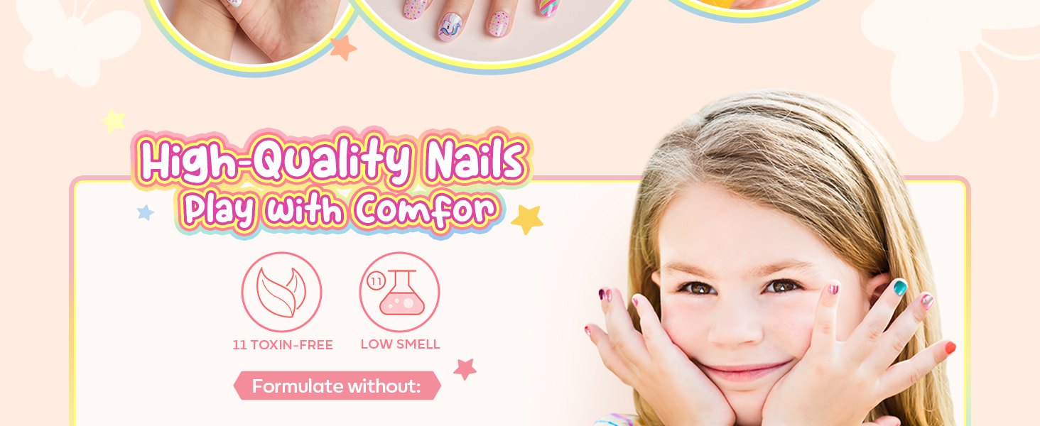 press on nails for kids