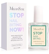 MelodySusie 15ML Nail Biting Treatment - Quick-Dry,Bitter-Tasting Polish to Stop Thumb Sucking & ...