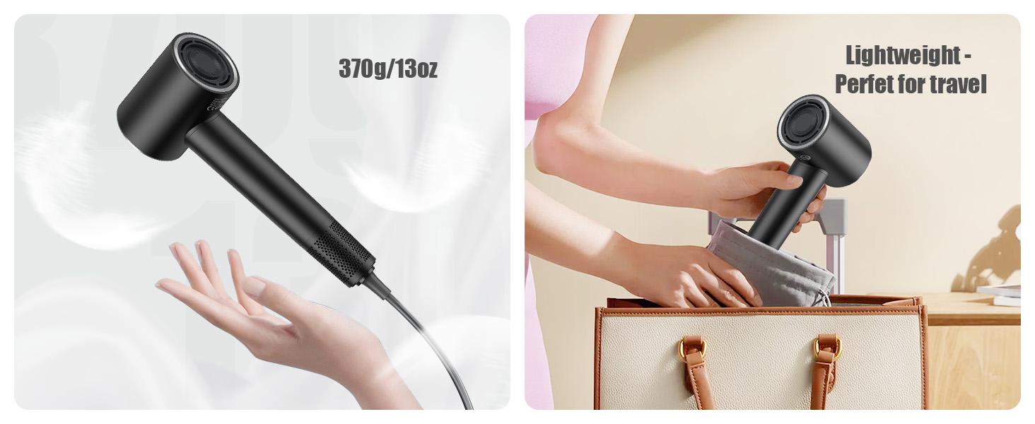 hair dryer black
