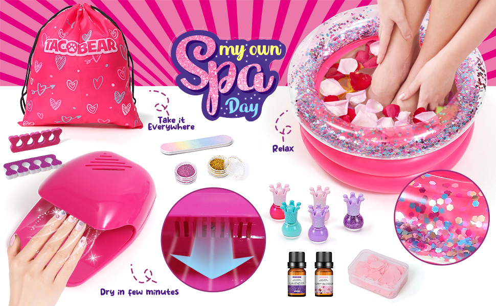 Kids Foot Spa & Nails Art kit