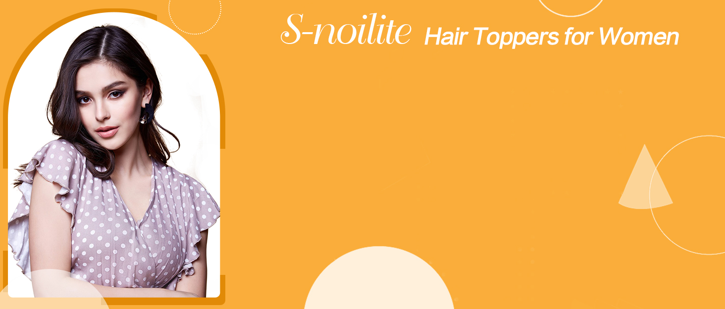 Hair toppers for women real human hair for women with thinning hair