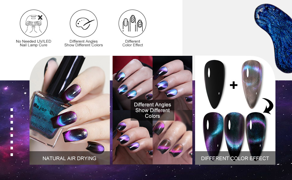 cat eye nail polish