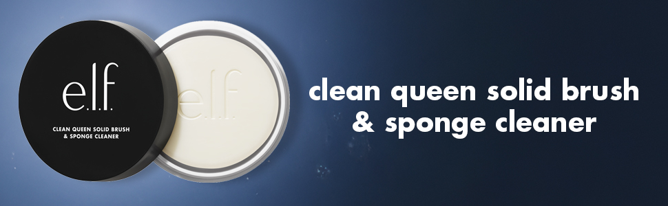 Clean Queen Solid Brush & Sponge Cleaner