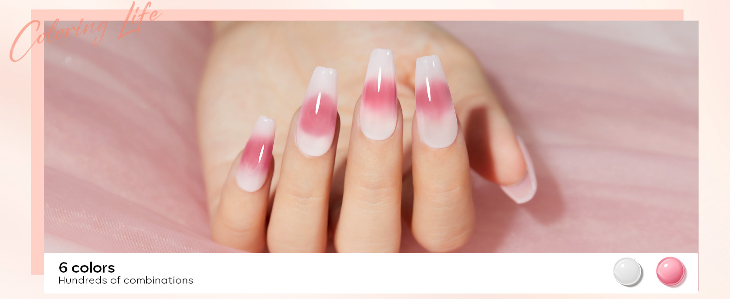 jelly gel polish set