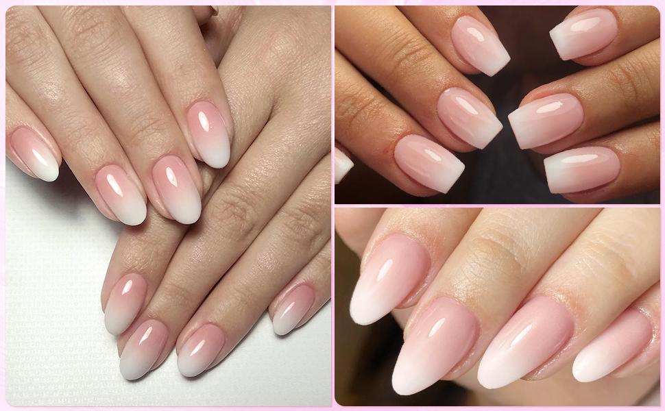 Beautiful ombre nails