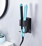 Hairdryer holder Wall-mounted hairdryer holder Hairdryer holder without drilling Self-adhesive ho...