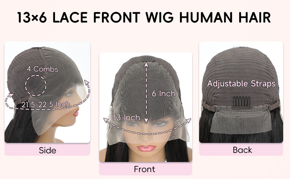 13x6 Lace Front Wigs Human Hair