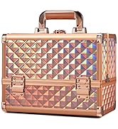 rose gold makeup case