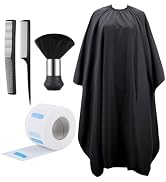 Segbeauty Barber Capes for Hairstylist, 55 x 63in Professional Hair Capes with Neck Adjustable, B...