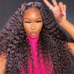 Deep Wave Bundles Human Hair for Black Women