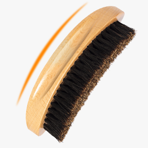 curved wave brush