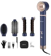 5 in 1 Blow Dryer Brush IG INGLAM MegaAir Hair Styler Brushless Hair Dryer Brush Left/Right Air A...