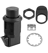 KIMISS Push Button Latch, Push Button Keylocking Latch for Boat, Cabinets, Drawers Left/Right Han...