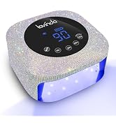 Lavinda UV LED Nail Lamp, 54W Rechargeable Cordless Nail Lamp Nail Dryer Gel Polish UV Nail Light...