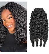 Burmese Curly Clip In Hair Extensions Real Human Hair 8pcs 120g/Set Spirally Curly Classic Clips ...