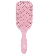 Wet Brush Go Green Thick Hair Paddle Detangling Brush, Pink - Ultra-Soft IntelliFlex Bristles Wit...