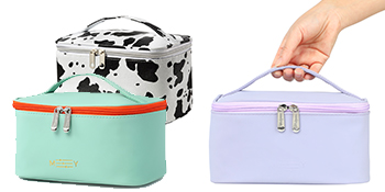 colorful girls makeup bag handbag