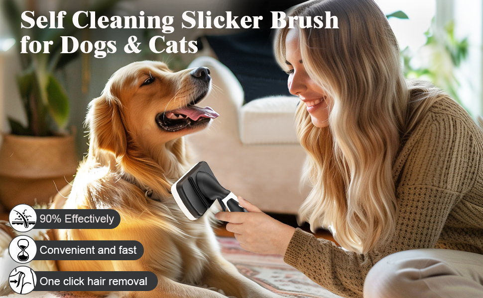 deshedding dog brush