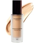CHARMACY Matte Liquid Foundation, Waterproof, 24-hr wear, Sweat & Humidity Resistant, Oil Control...
