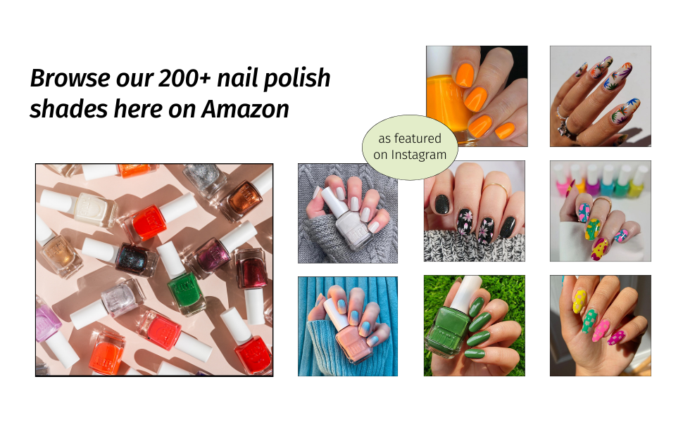 nail art, wide variety of nail polish, assortment of colors, polish