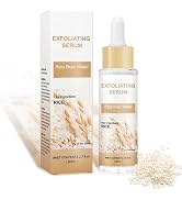 Rice Peeling Ampoule Duo - Black & White Rice Serum for Face Exfoliant Dead Skin Remover, Gentle ...