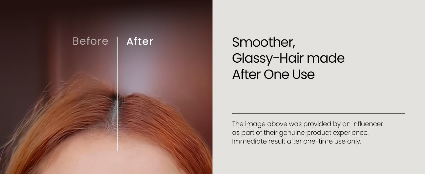 Smoother, Glassy-Hair made after one use