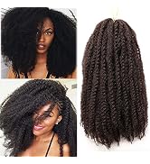 Marley Hair-18 Inch Marley Twist Hair For Twists Cuabn Twist Hair Marley Braiding Hair 3 Packs Af...