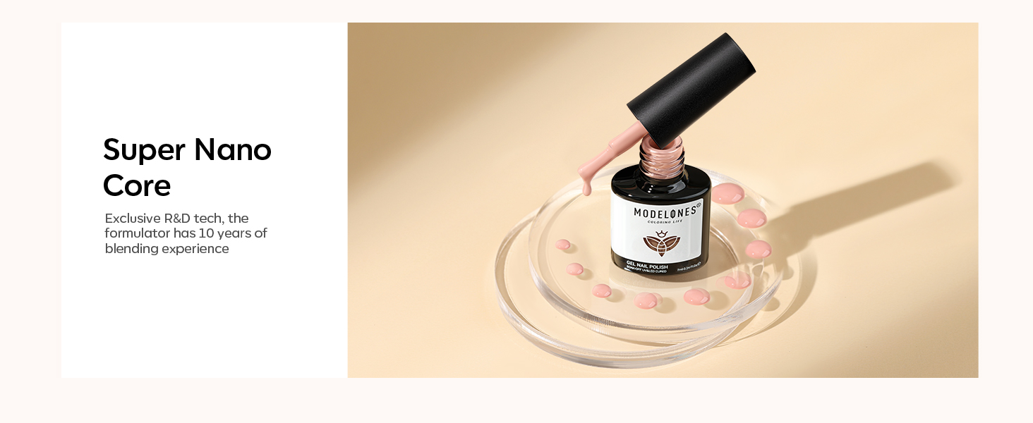 inspire nude neutral gel nail polish