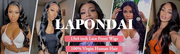 Lace Front Wigs Human Hair