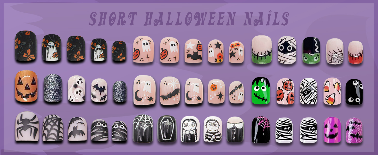 Halloween Press on Nails
