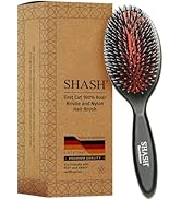 Since 1869 Hand Made In Germany - Nylon and 100% First Cut Boar Bristle Brush Suitable For Normal...