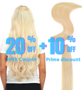 Tape in Hair Extensions Remy Human Hair Extensions Skin Weft Lightest Blonde