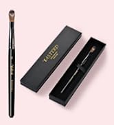 Yasterd Acrylic Nail Brush 100% Kolinsky Acrylic Brushes for Nails Size 10 Oval Crimped Shaped Na...