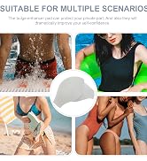 GLEAVI 4pcs Men's Underwear Sponge Pad Underwear Cup Man Three-Dimensional