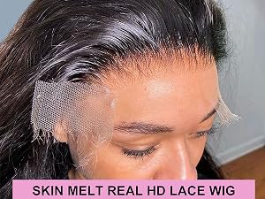 hd lace front wig human hair