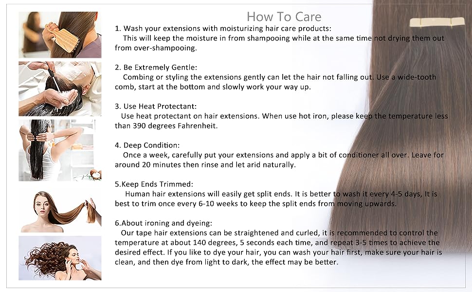 tape in real human hair for women