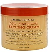 Mixed Chicks Coil, Kink & Curl Styling Cream, 12 Fl. Oz