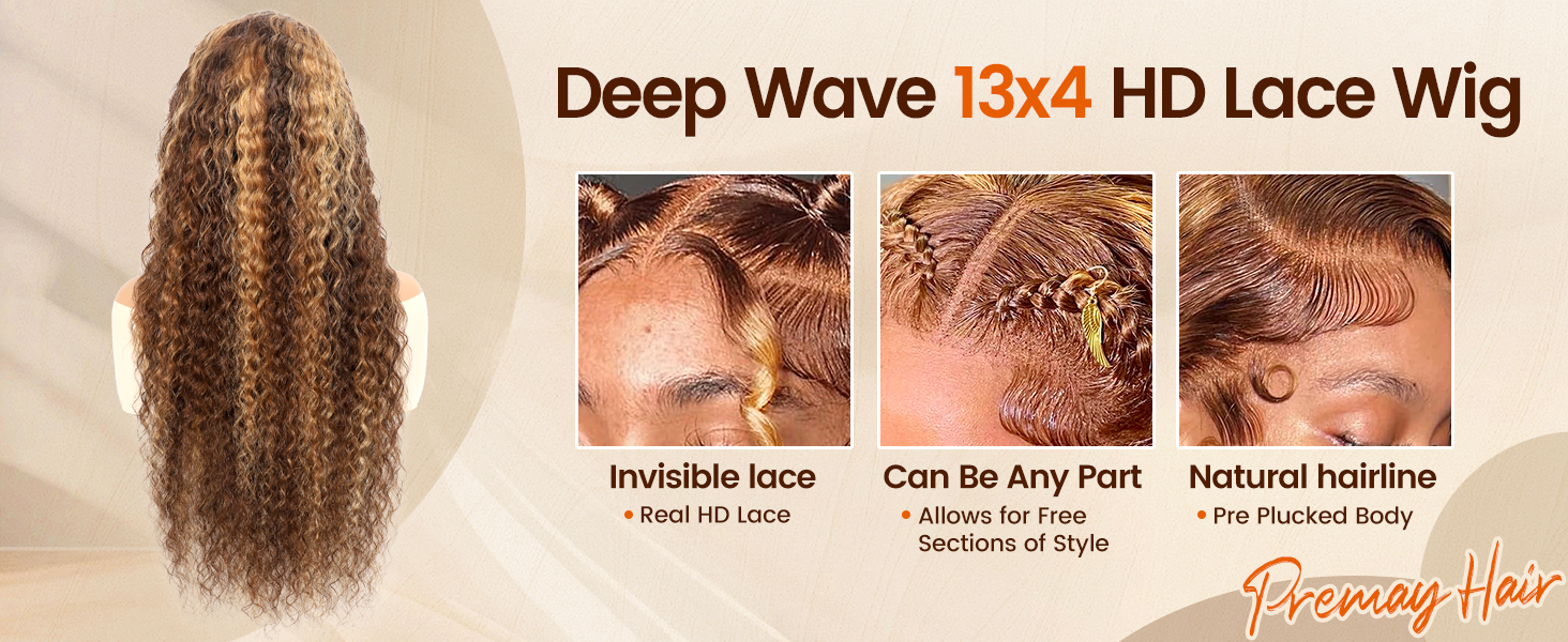 ombre lace front wig human hair
