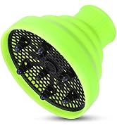 Segbeauty Collapsible Blow Dryer Diffuser, Travel Portable Hair Diffuser for Natural Curly Hair, ...