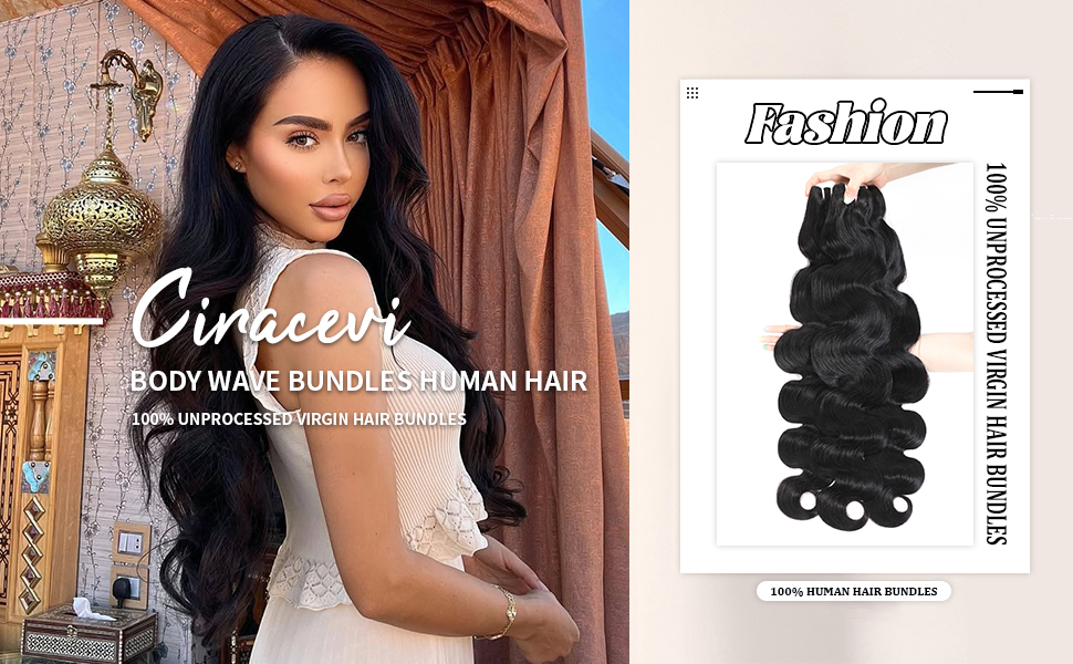 body wave bundles human hair