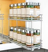 Pull Out Spice Rack Organizer
