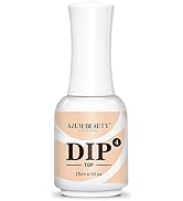 AZUREBEAUTY Dip Powder Top Coat for Nail Dipping Powder Set French Nails Art Manicure Beginner DI...