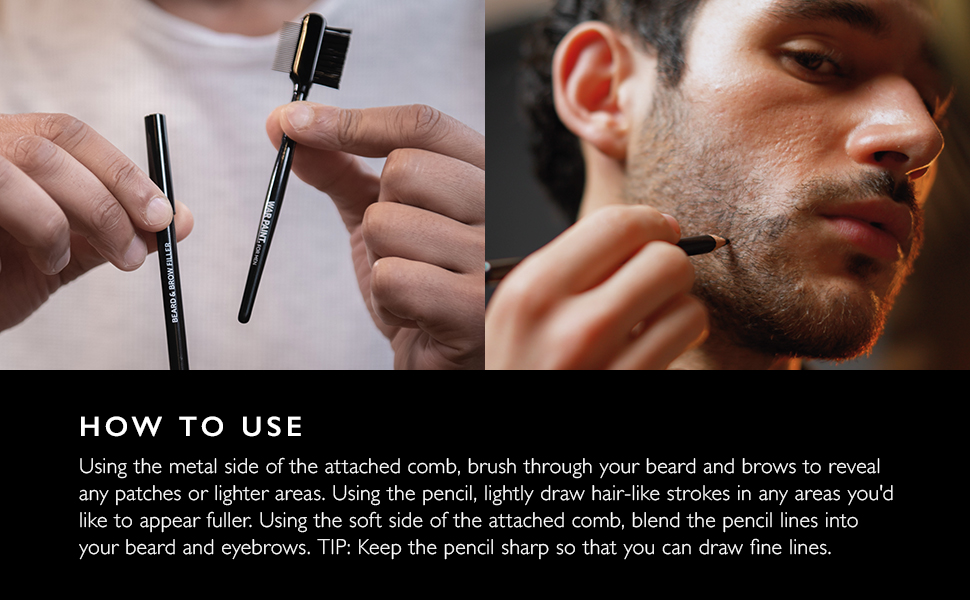 Beard & Brow Filler Pencil (WPBBGGR)