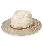 Wallaroo Hat Company Women’s Kristy Fedora – UPF 50+, UV Sun Protection, Sun Hat, Packable Design...