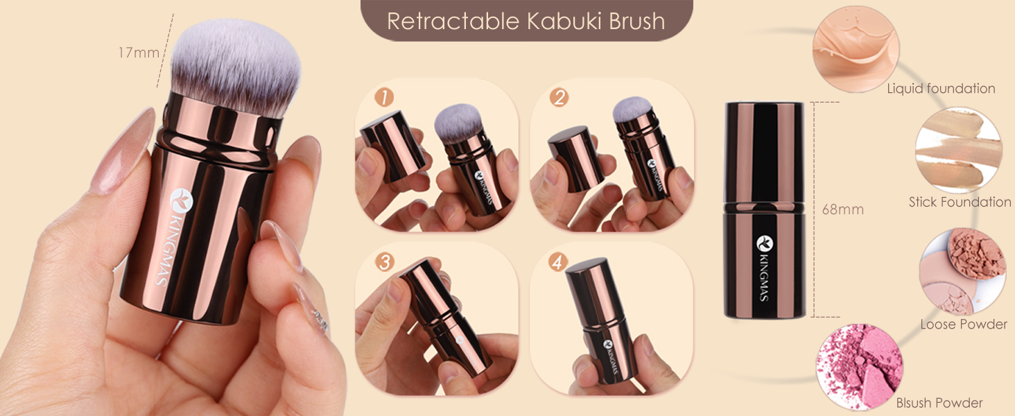 Foundation Contour Makeup Brush Set 7
