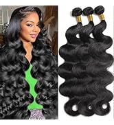 10A Grade Human Hair Bundles Body Wave Bundles Human Hair 16 18 20 Inch 100% Unprocessed Brazilia...