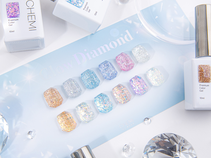 SARA FRIENDS CHEMI Glitter Gel Glow Diamond